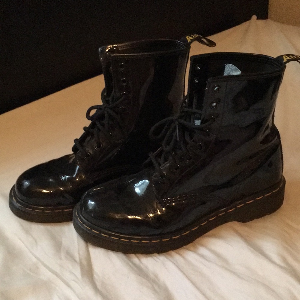 Dr. Martens 1460 Patent Leather Combat Boots